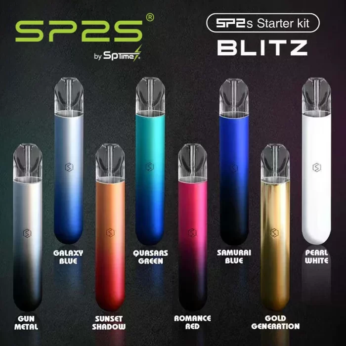 SP2S電子煙主機｜通用一代煙彈・輕巧便攜設計・多色可選・原廠正品